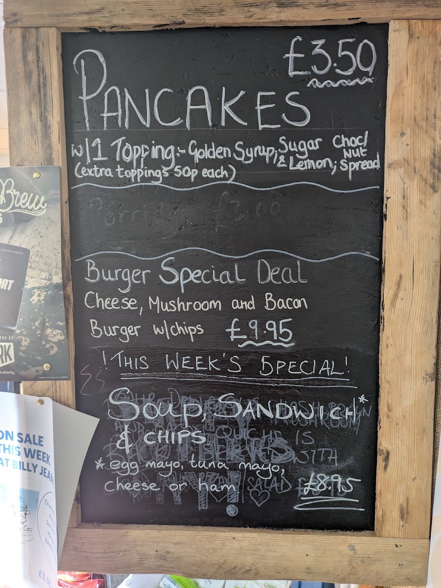 Menu Billy Jeans Cafe-7