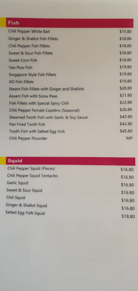 Menu Billy Lee's Chinese Restaurant-10
