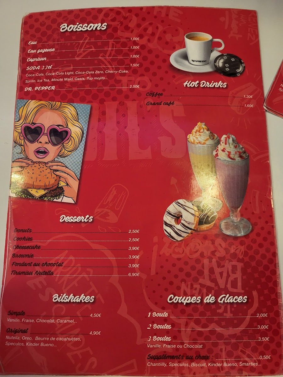 Menu Bil's Diner-1
