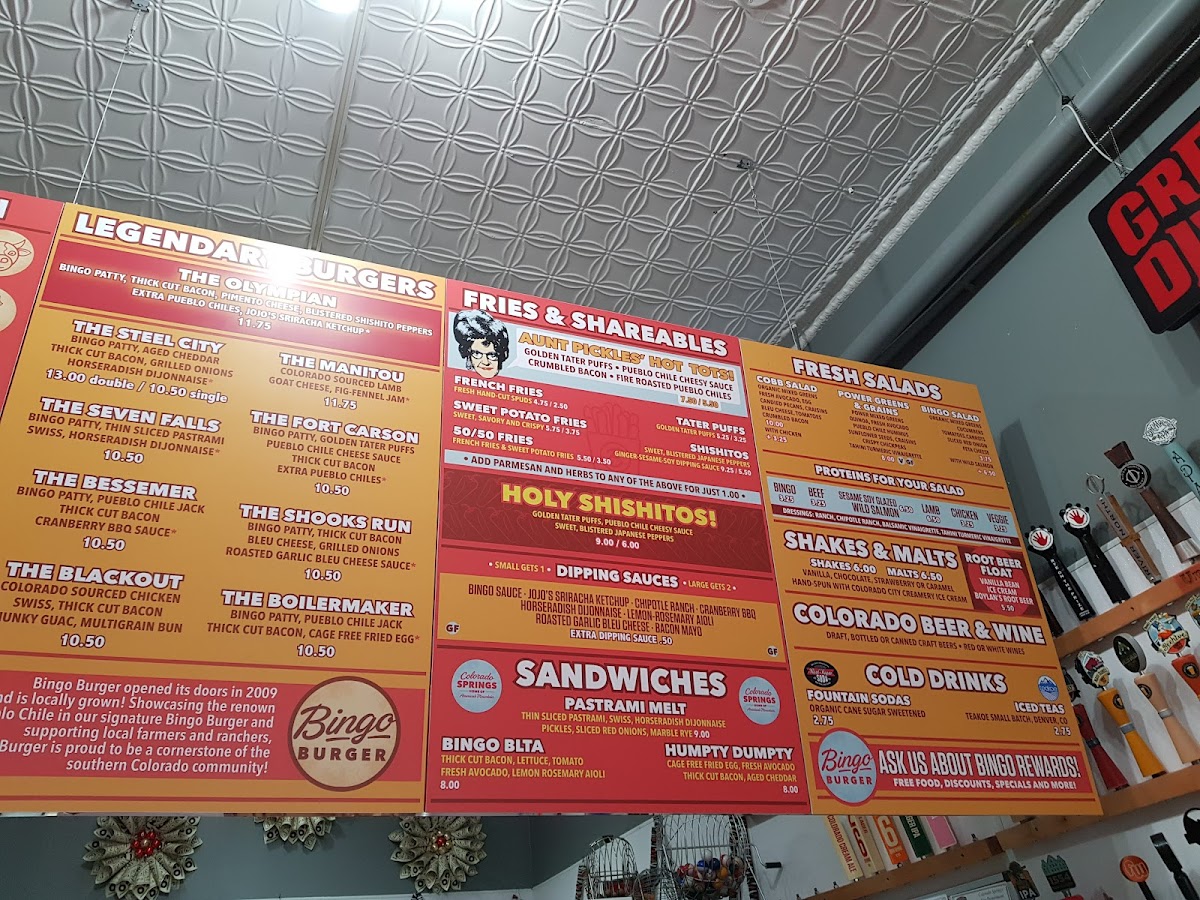 Menu Bingo Burger - Colorado Springs-5