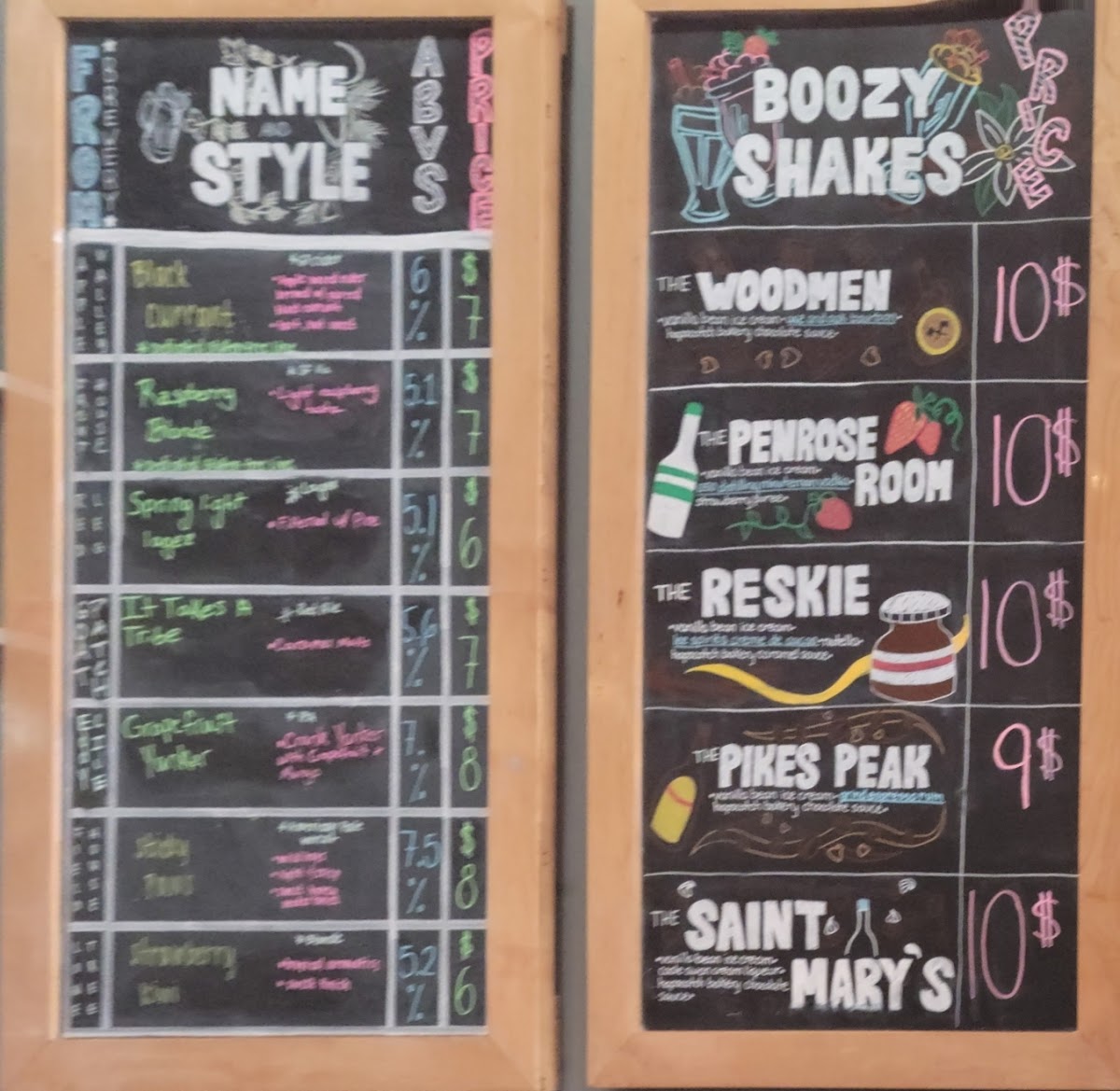 Menu Bingo Burger - Colorado Springs-7