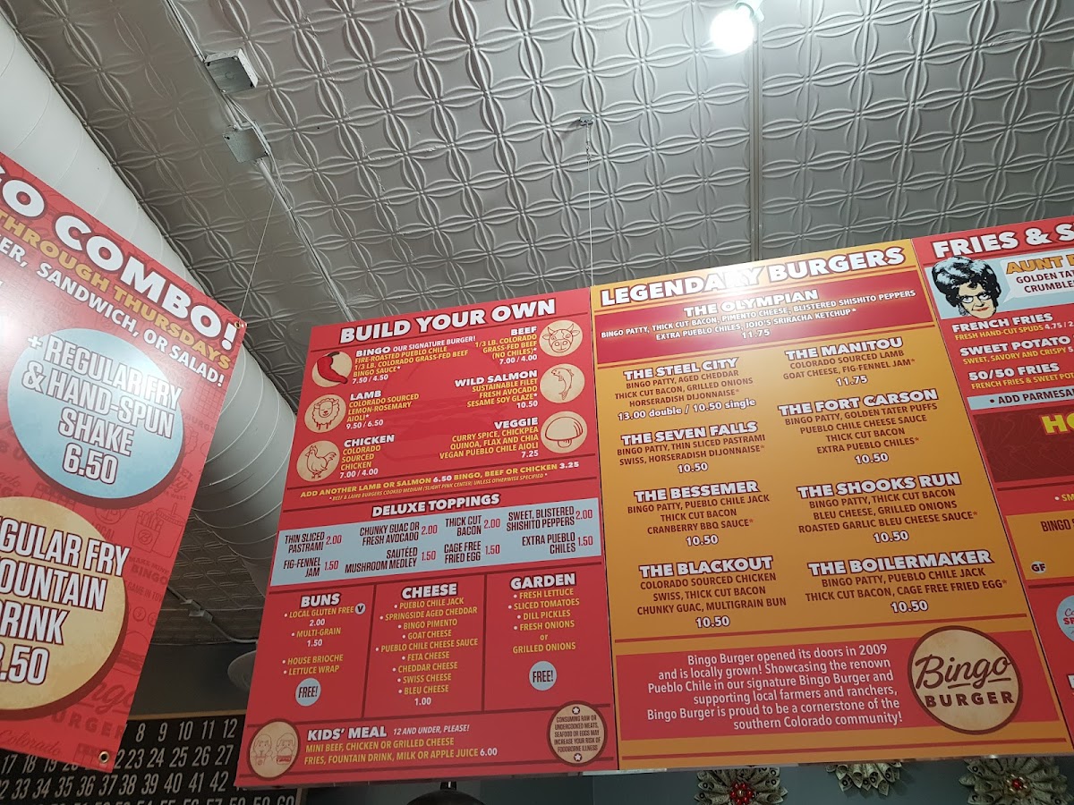 Menu Bingo Burger - Colorado Springs-8