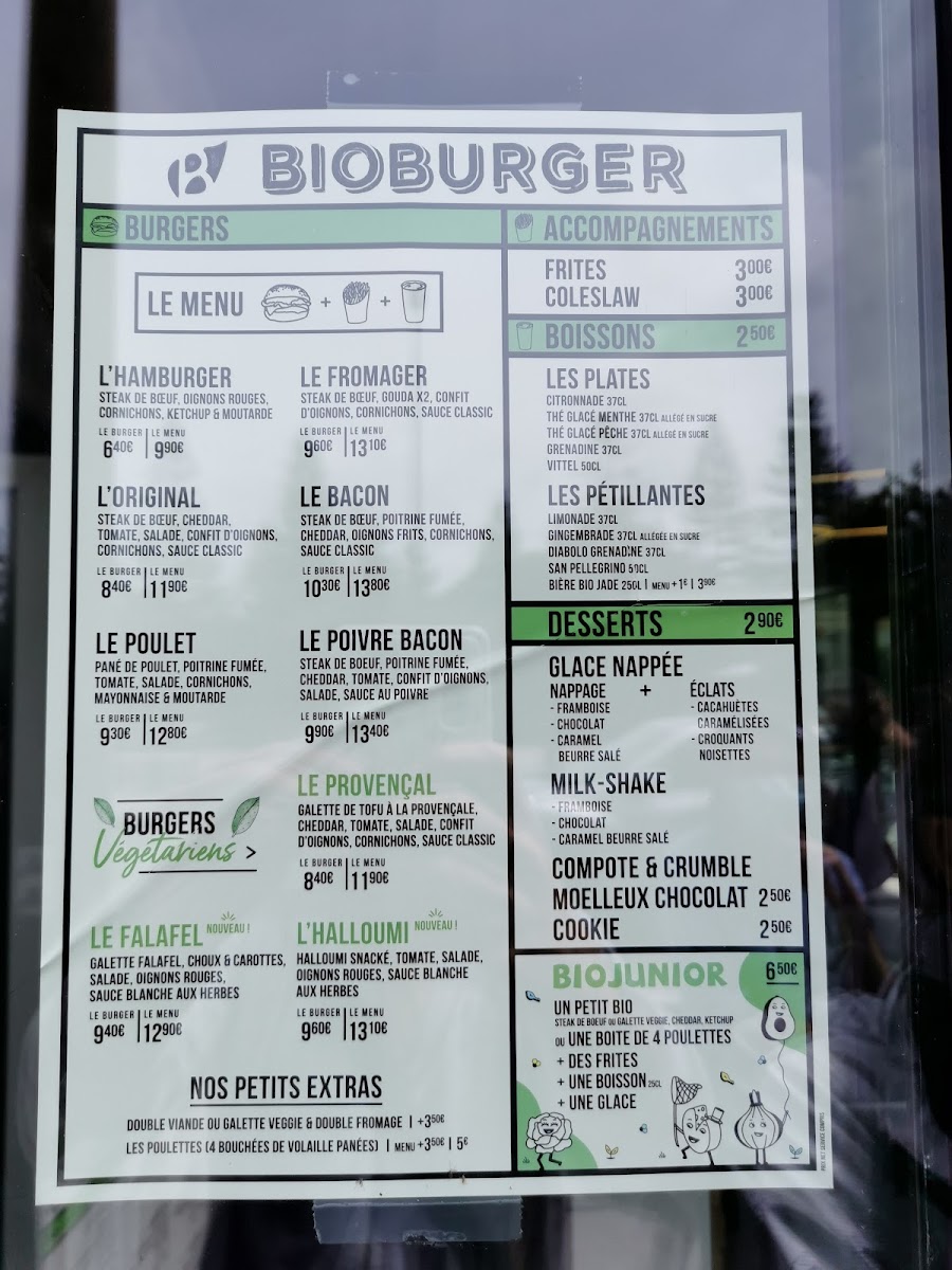 Menu Bioburger Île De Nantes-7