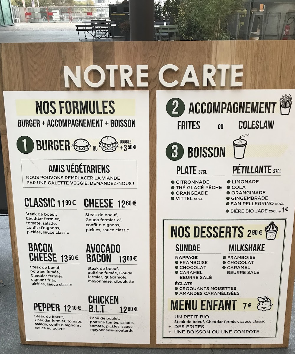 Menu Bioburger Oxygen-2