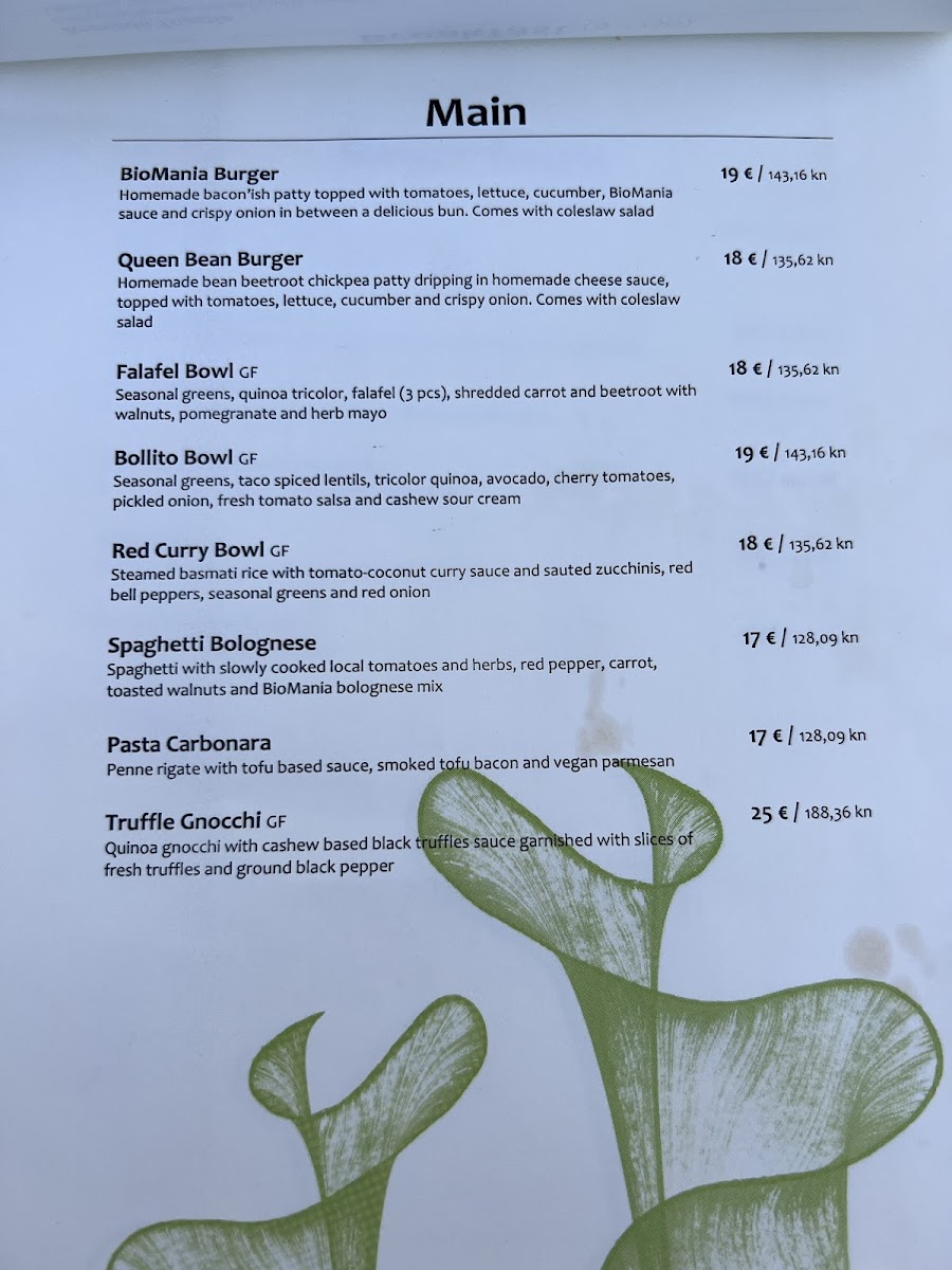 Menu Biomania Bistro Bol-1