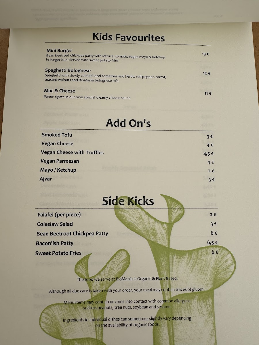 Menu Biomania Bistro Bol-2