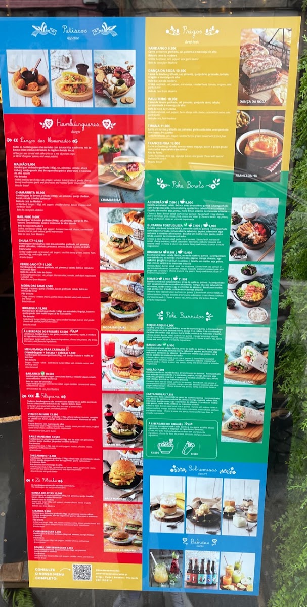 Menu Bira Dos Namorados - Hambúrgueres | Pregos | Poke Bowls-2