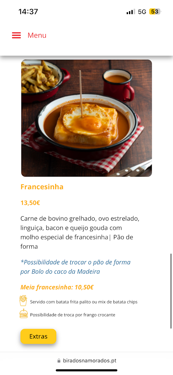 Menu Bira Dos Namorados - Hambúrgueres | Pregos | Poke Bowls-5