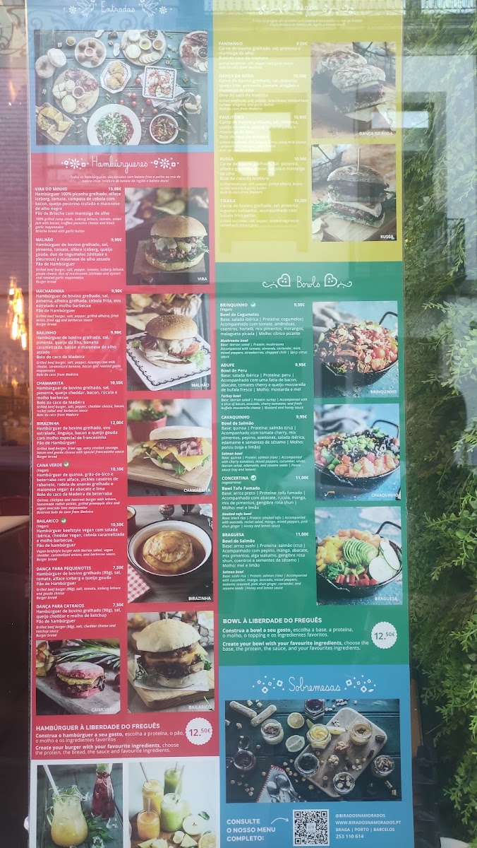 Menu Bira Dos Namorados - Hambúrgueres | Pregos | Poke Bowls-6