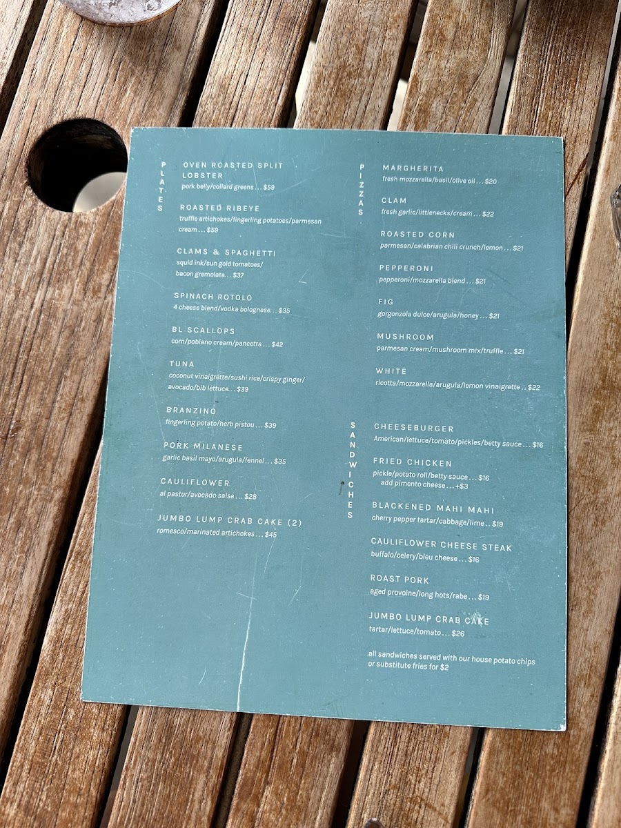 Menu Bird And Betty's-3