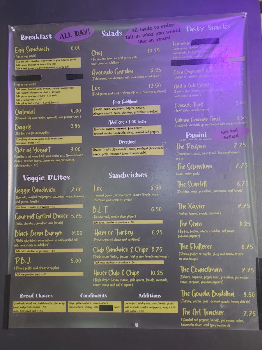 Menu Birdie's Cafe-2