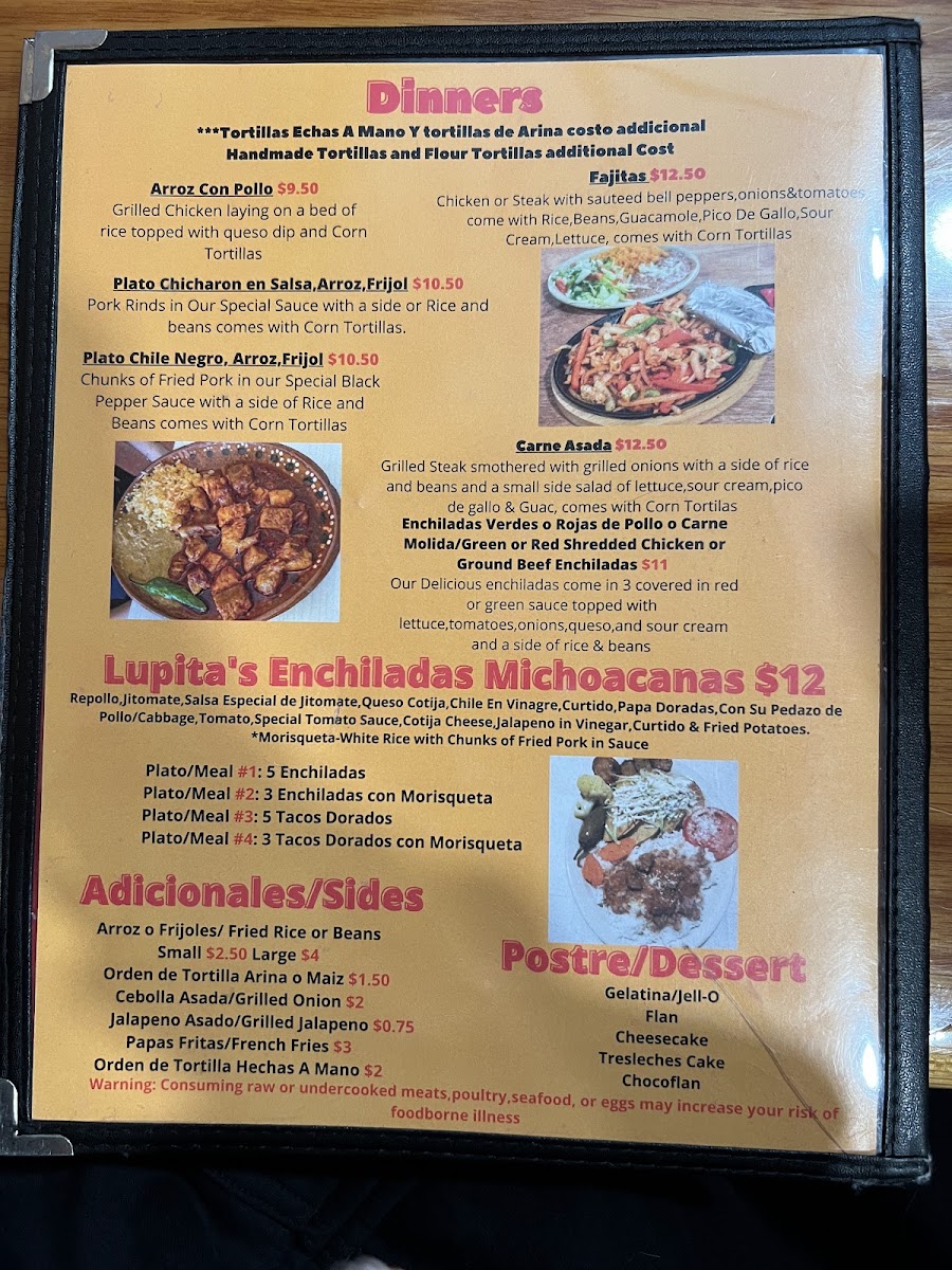 Menu Birrieria La Cabaña Mexican Restaurant-5