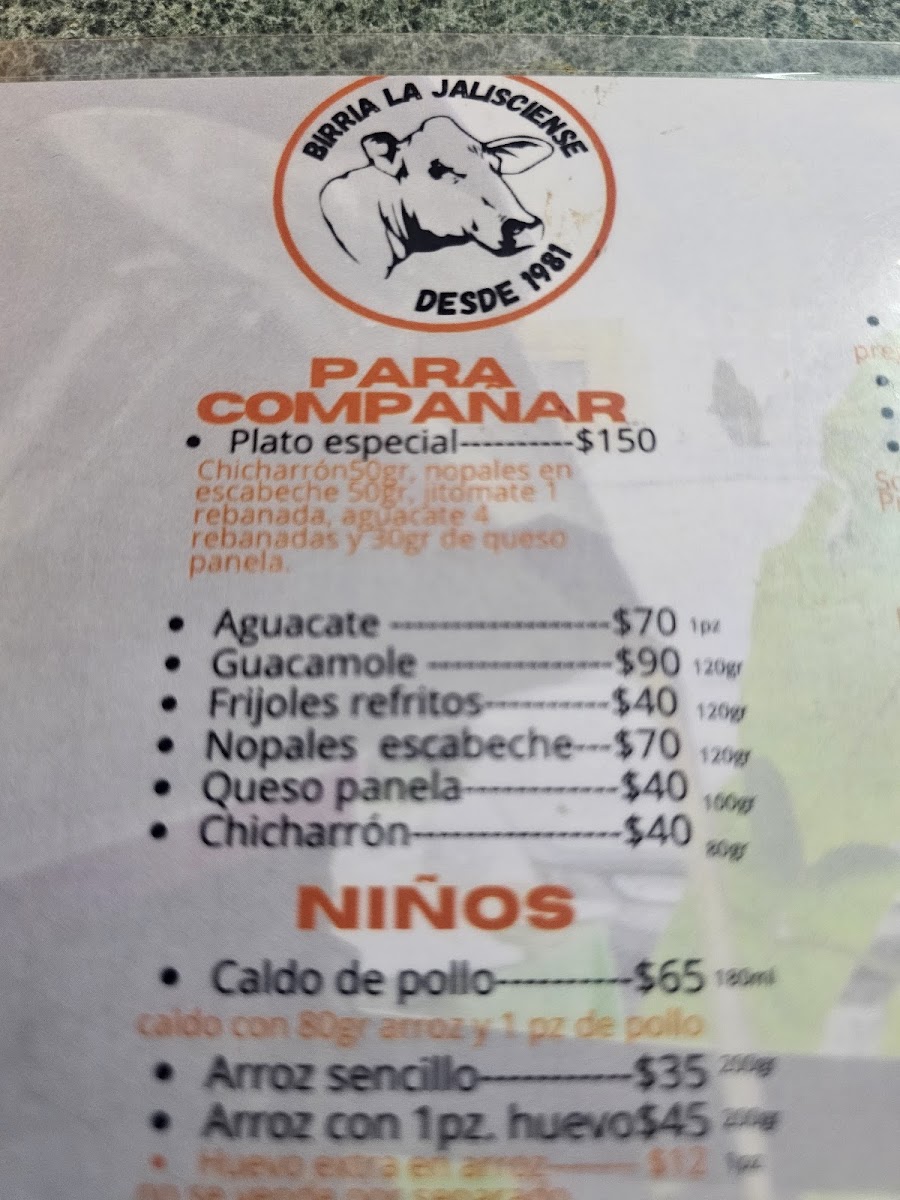 Menu Birrieria La Jalisciense-2