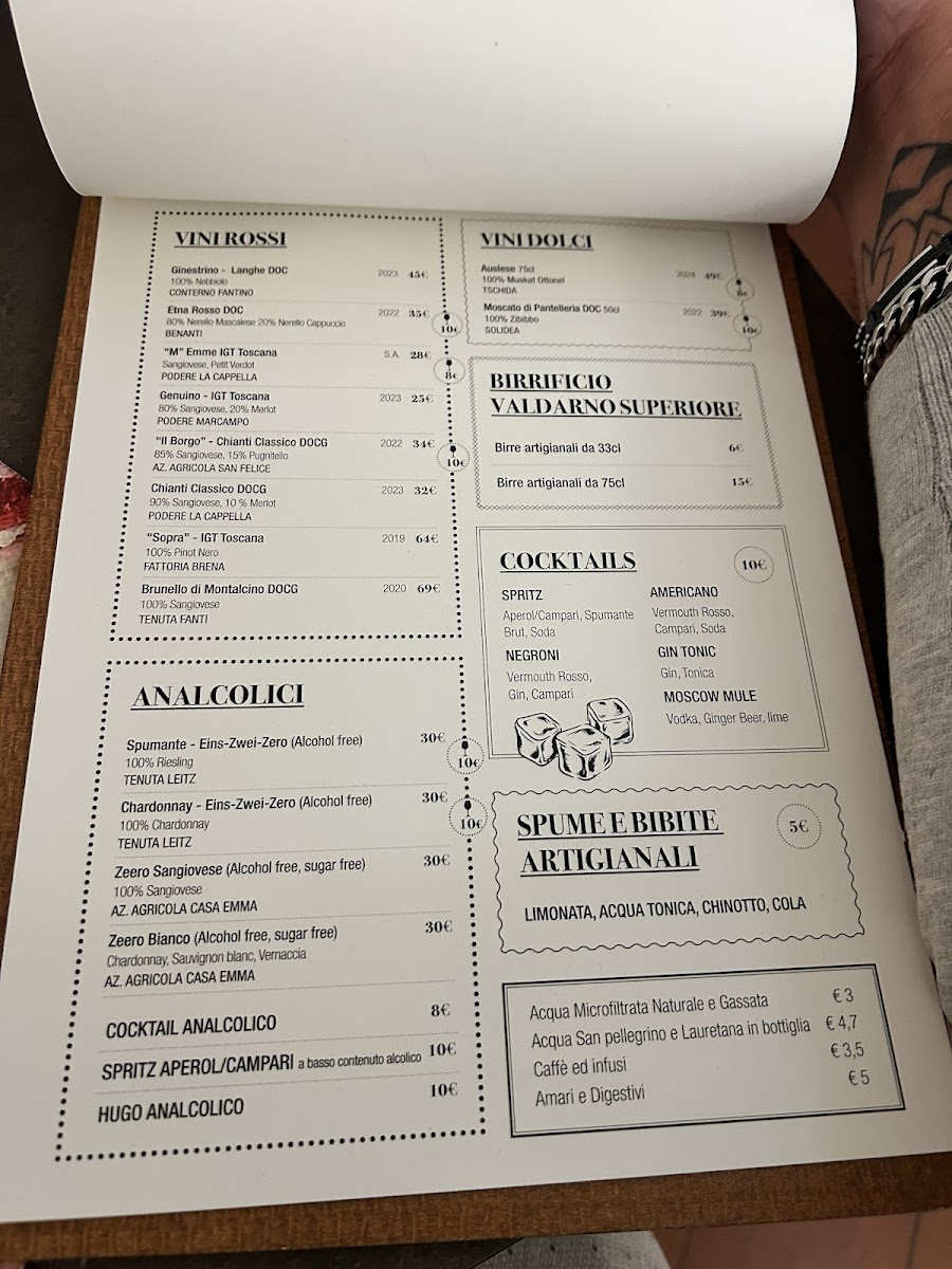 Menu Bis Osteria Italiana Contemporanea-1