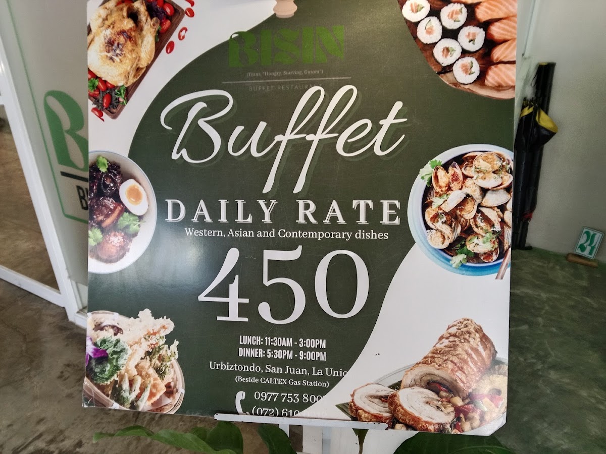 Menu Bisin Buffet Restaurant-4