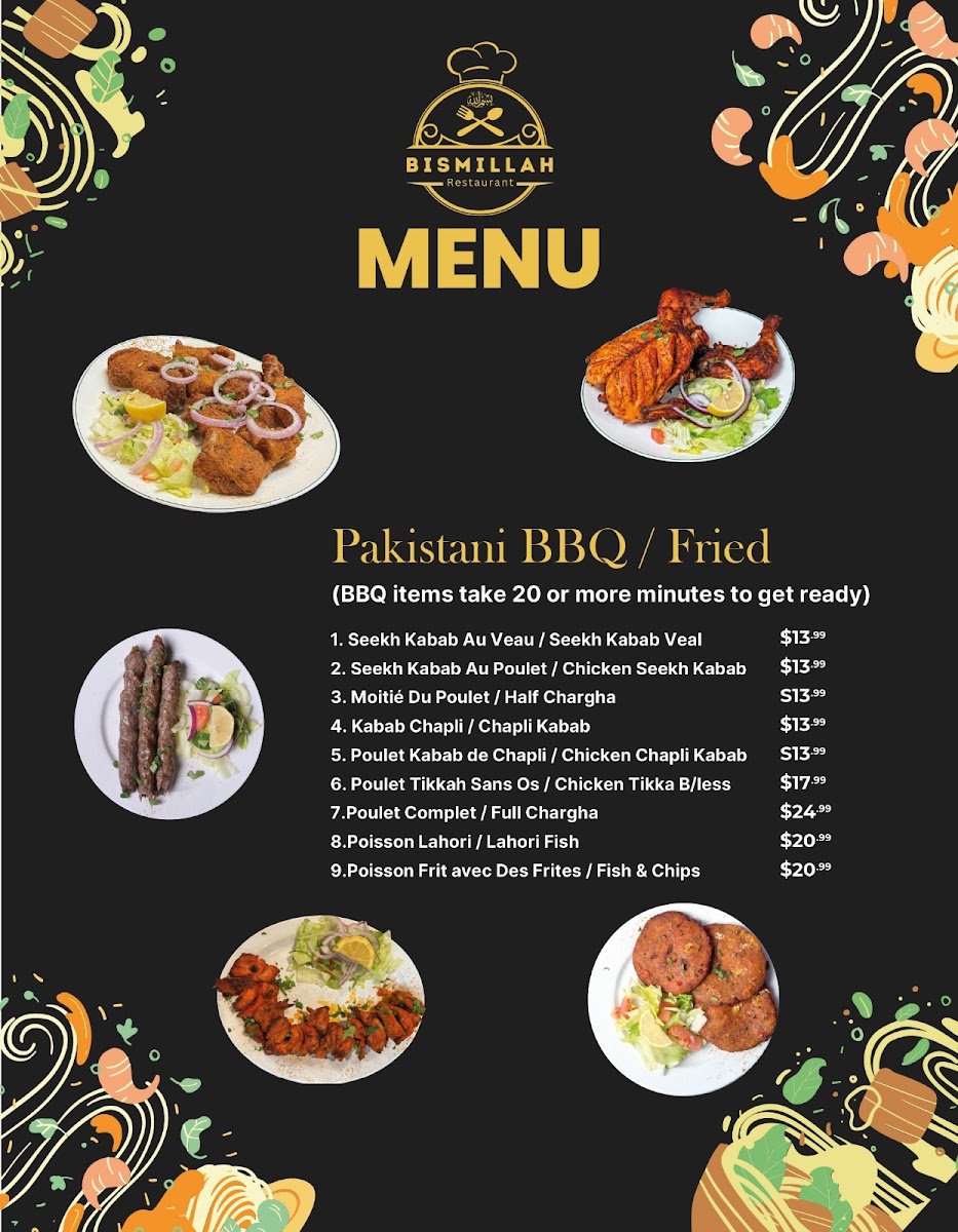 Menu Bismillah Halal Restaurant-2