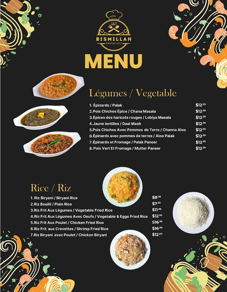 Menu Bismillah Halal Restaurant-3