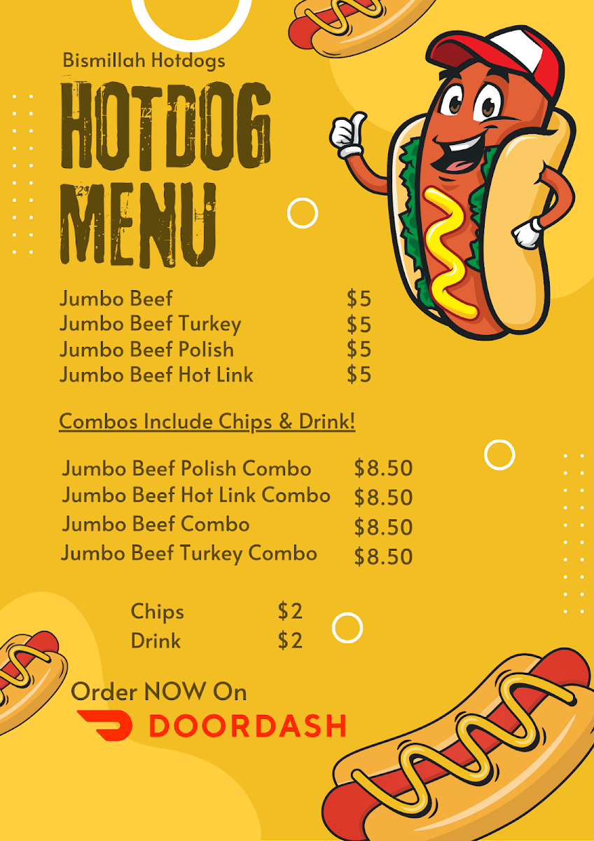 Menu Bismillah Hotdogs-1