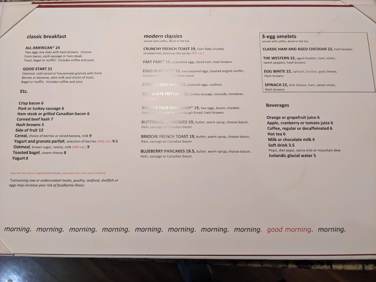 Menu Bistro 79-1