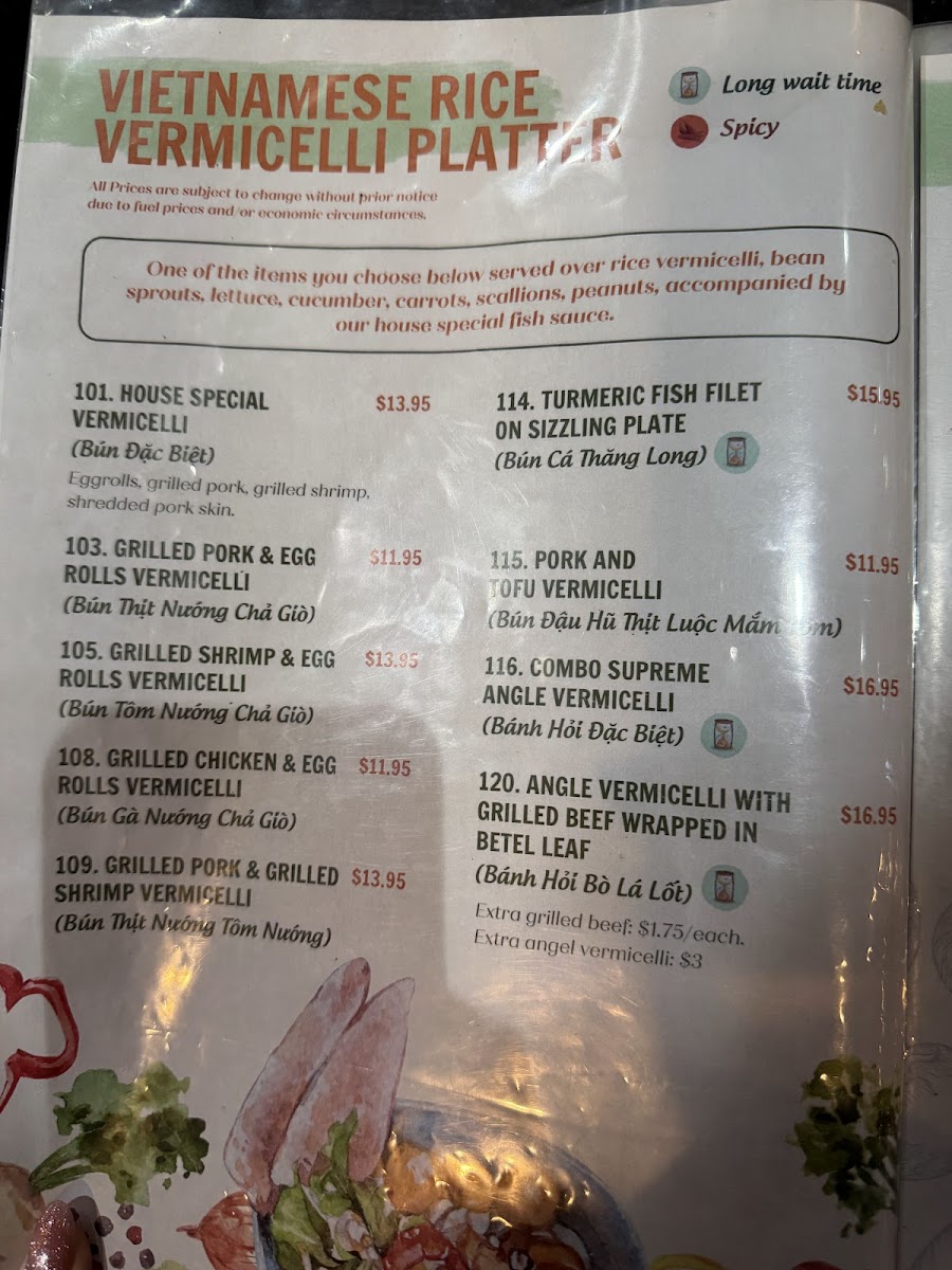 Menu Bistro B-2