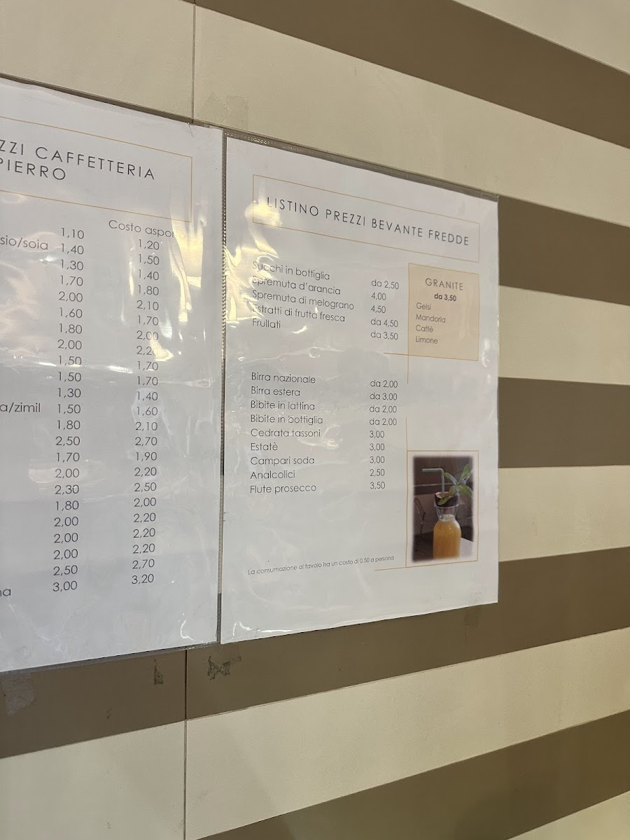 Menu Bistrò Caffetteria Turturro ~ Dipierro-1