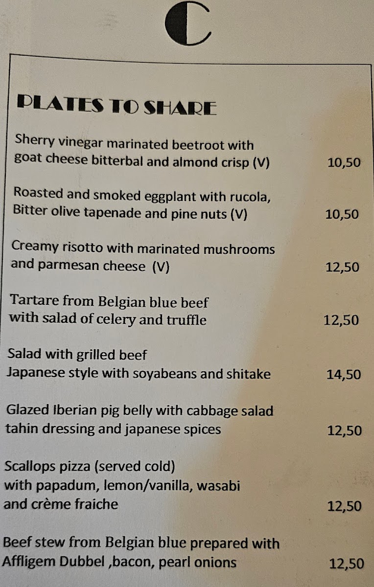 Menu Bistro Croquant Maastricht-4