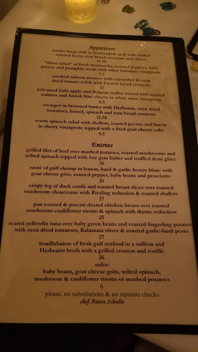 Menu Bistro Daisy-1