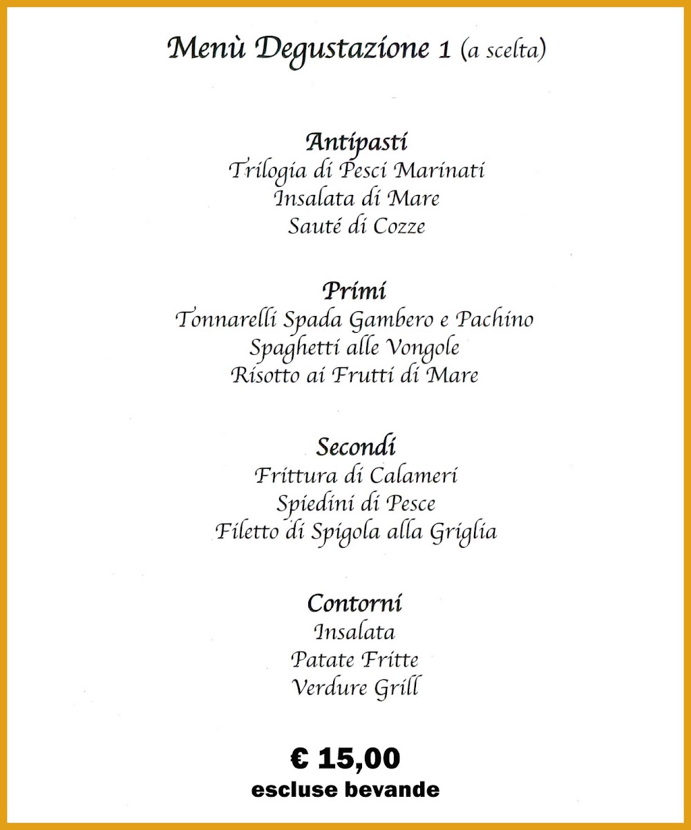 Menu Bistrò Del Mare Da Ciro-7