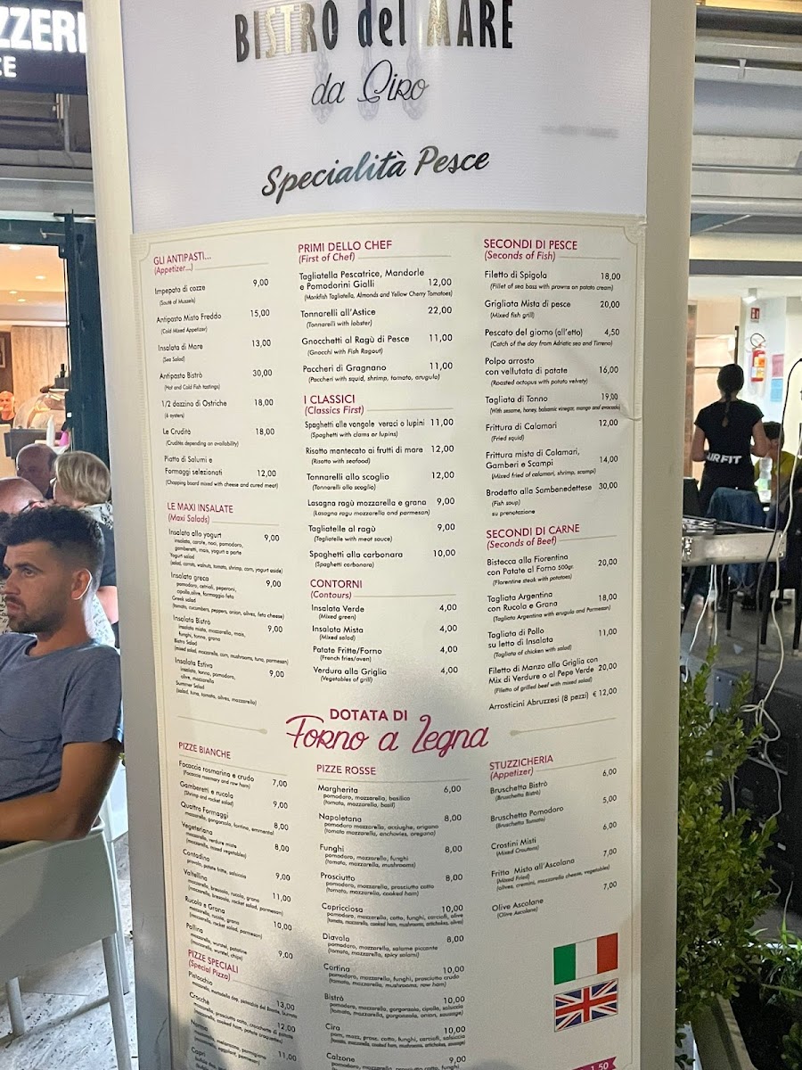 Menu Bistrò Del Mare Da Ciro-8