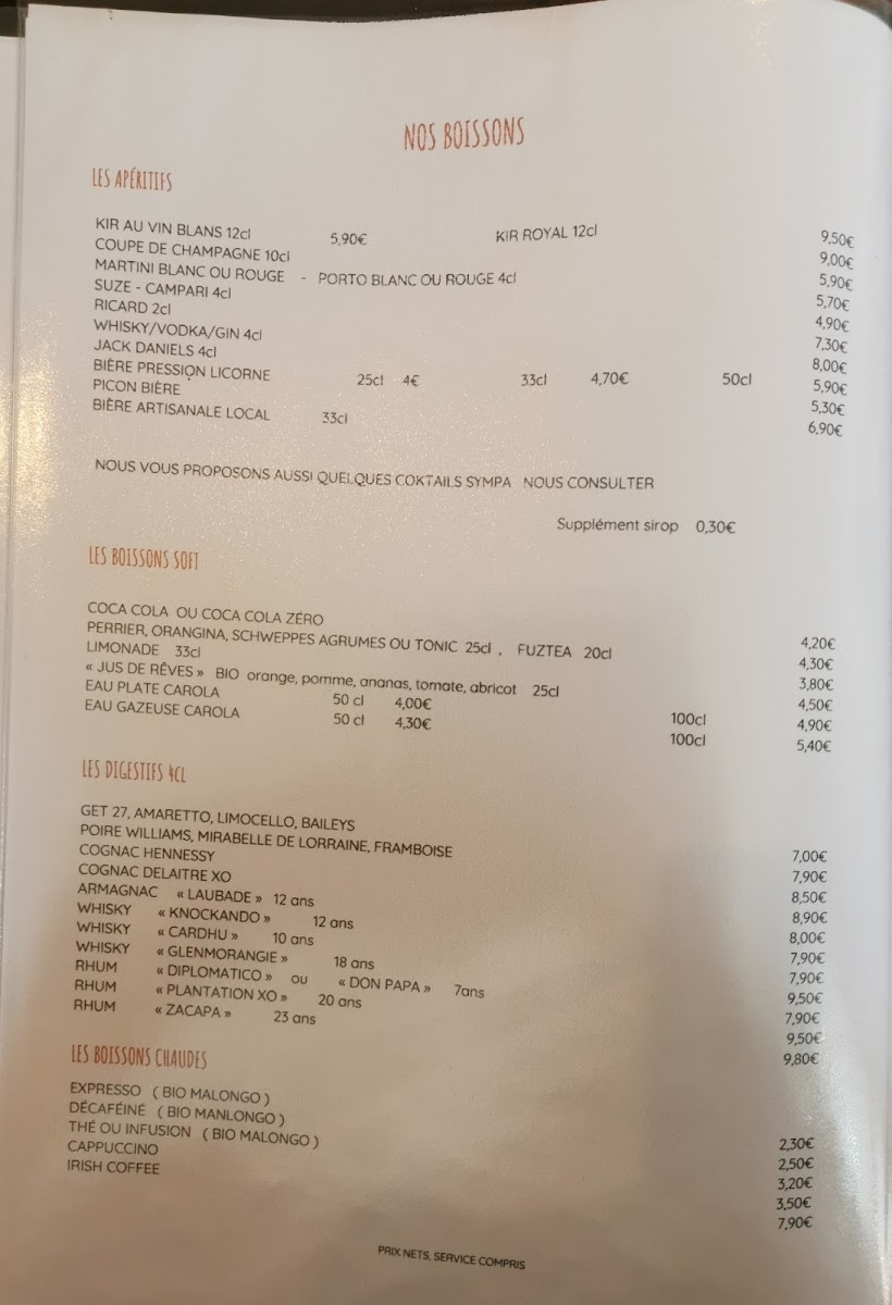 Menu Bistro Des Canailles-2