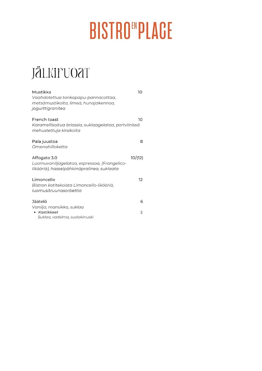 Menu Bistro En Place-2