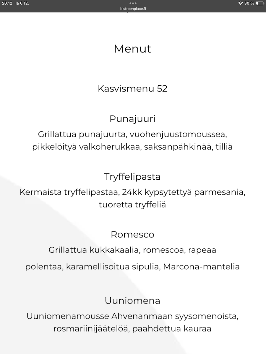 Menu Bistro En Place-6