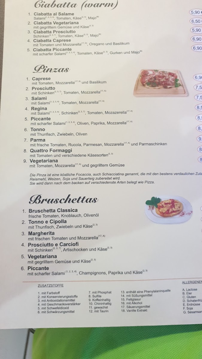 Menu Bistro, Gelateria, Dolce Vita-4