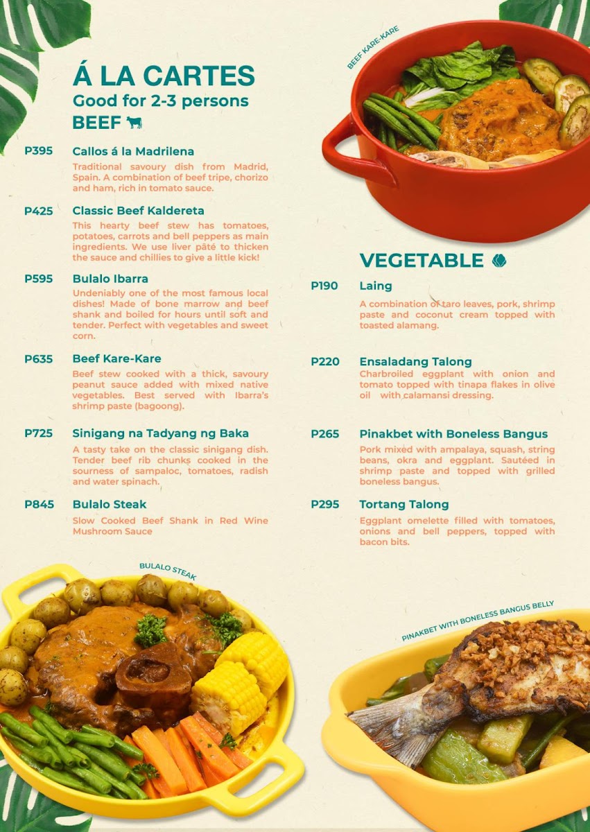 Menu Bistro Ibarra Tagaytay-3