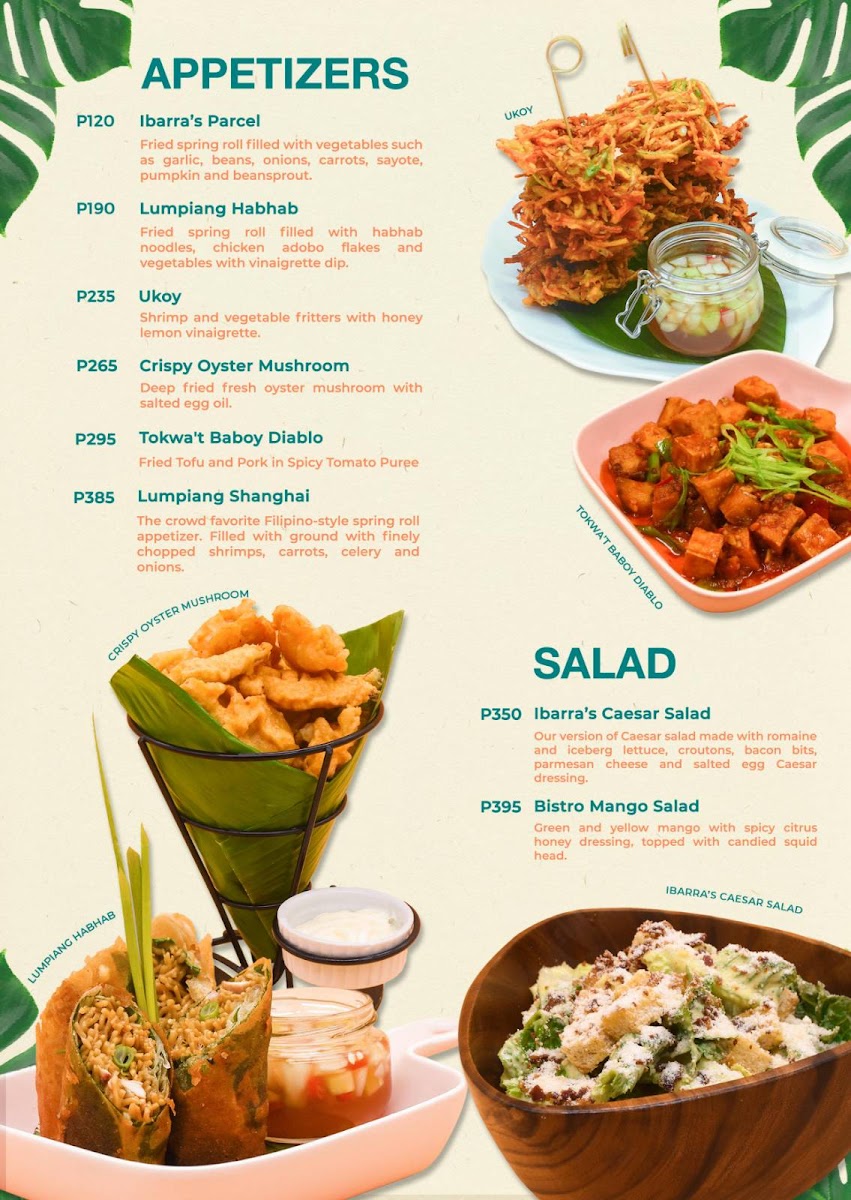 Menu Bistro Ibarra Tagaytay-4