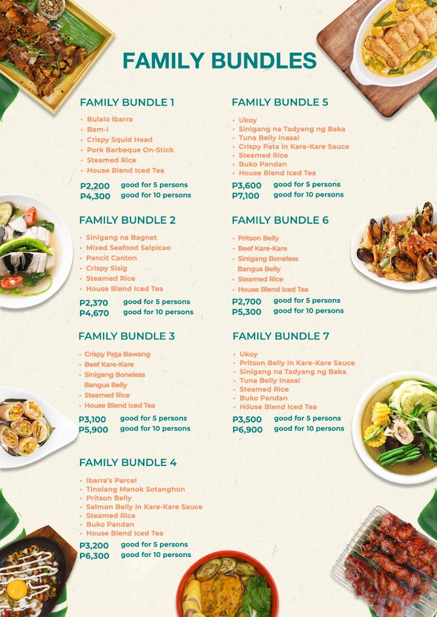 Menu Bistro Ibarra Tagaytay-6