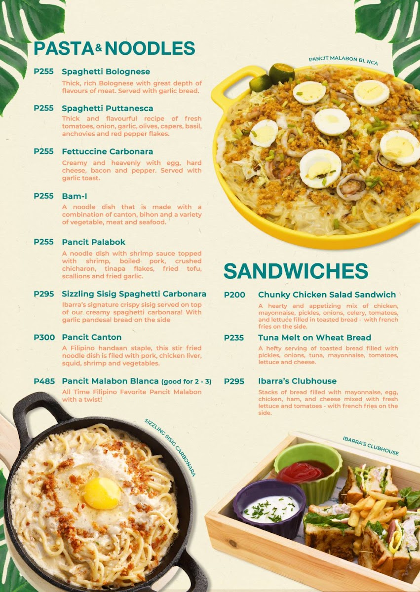 Menu Bistro Ibarra Tagaytay-7