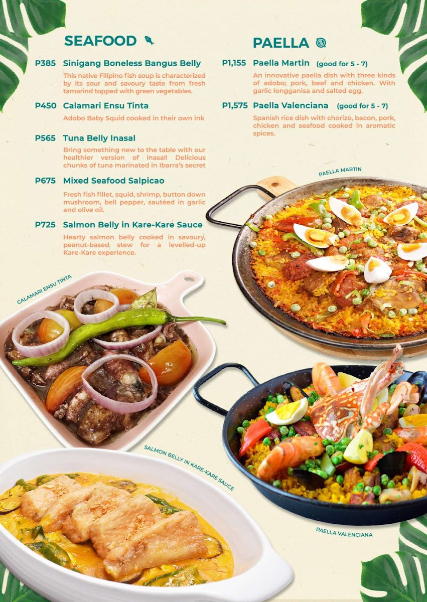 Menu Bistro Ibarra Tagaytay-8