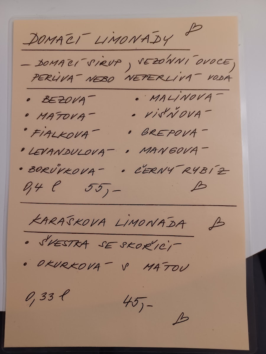 Menu Bistro Kafé Jako Doma-8