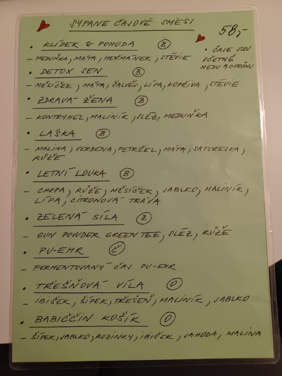 Menu Bistro Kafé Jako Doma-9