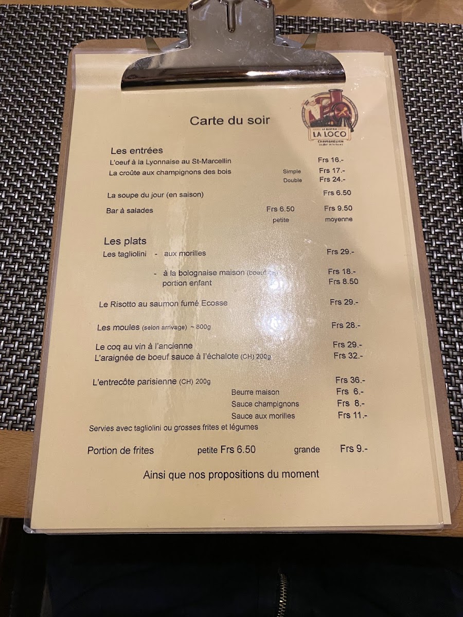 Menu Bistro La Loco-2