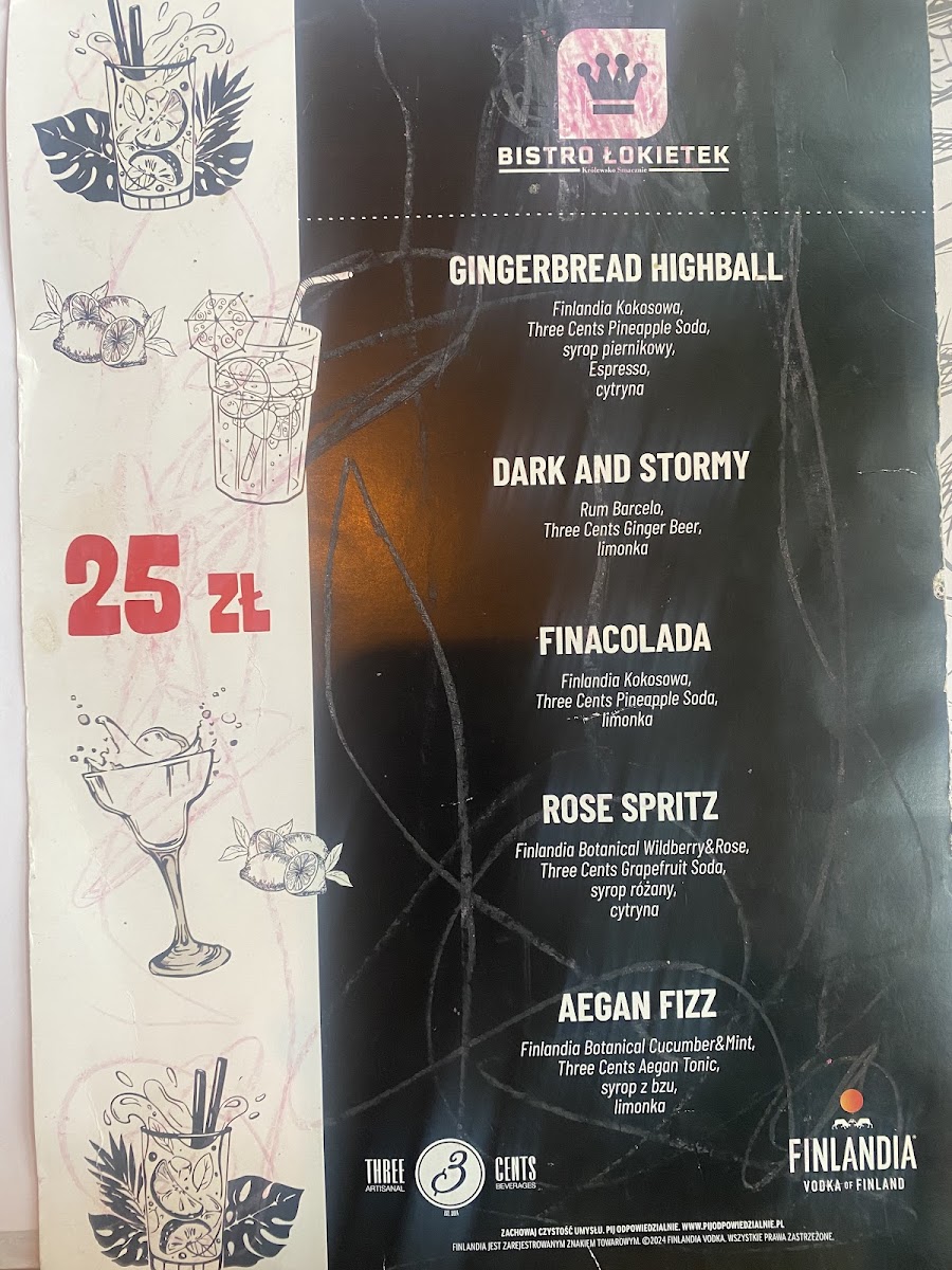 Menu Bistro Łokietek-7