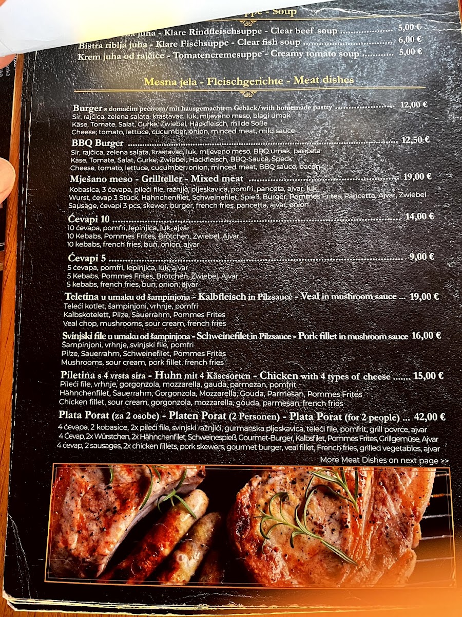 Menu Bistro Porat-1