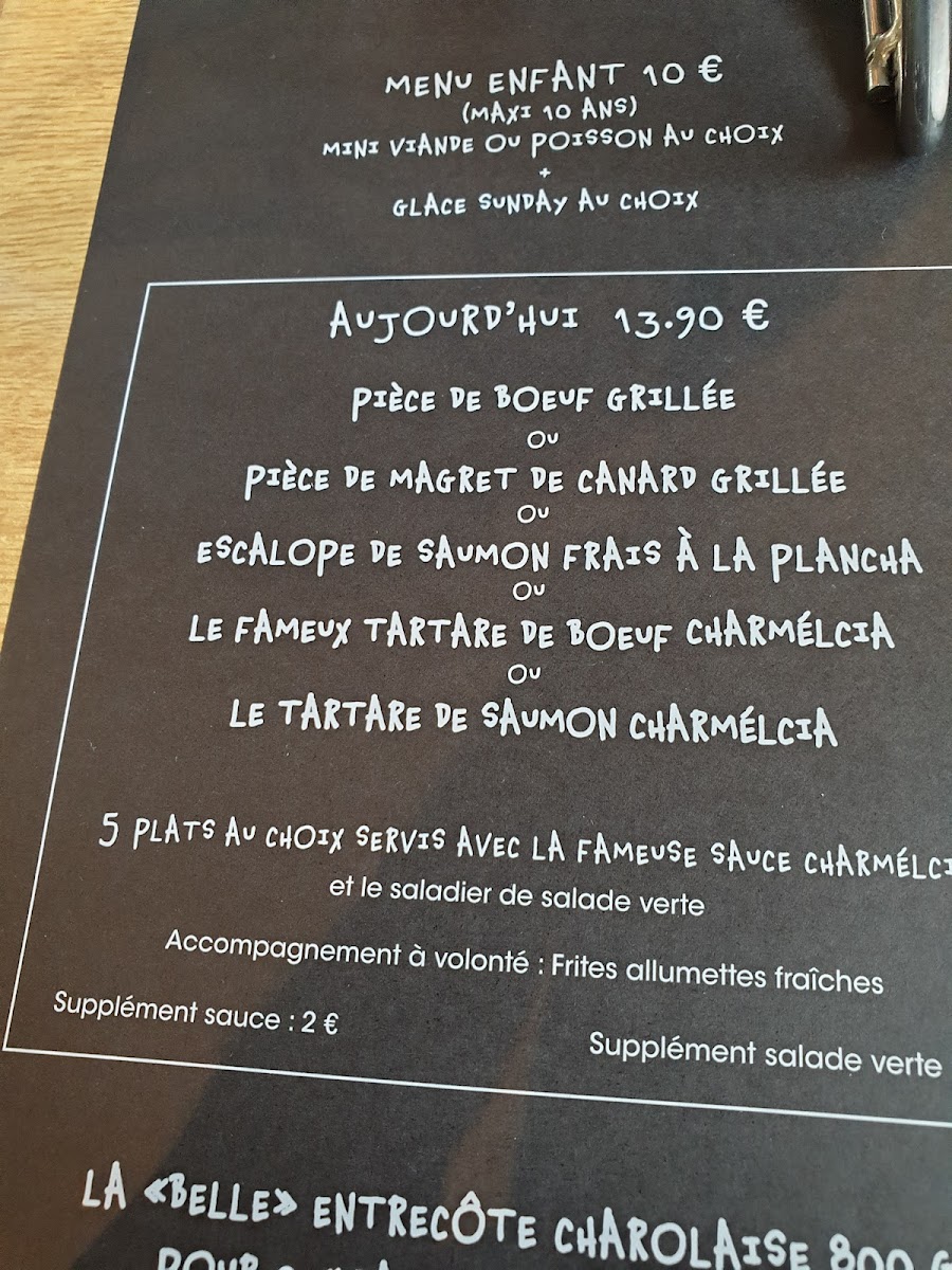 Menu Bistro Regent-7