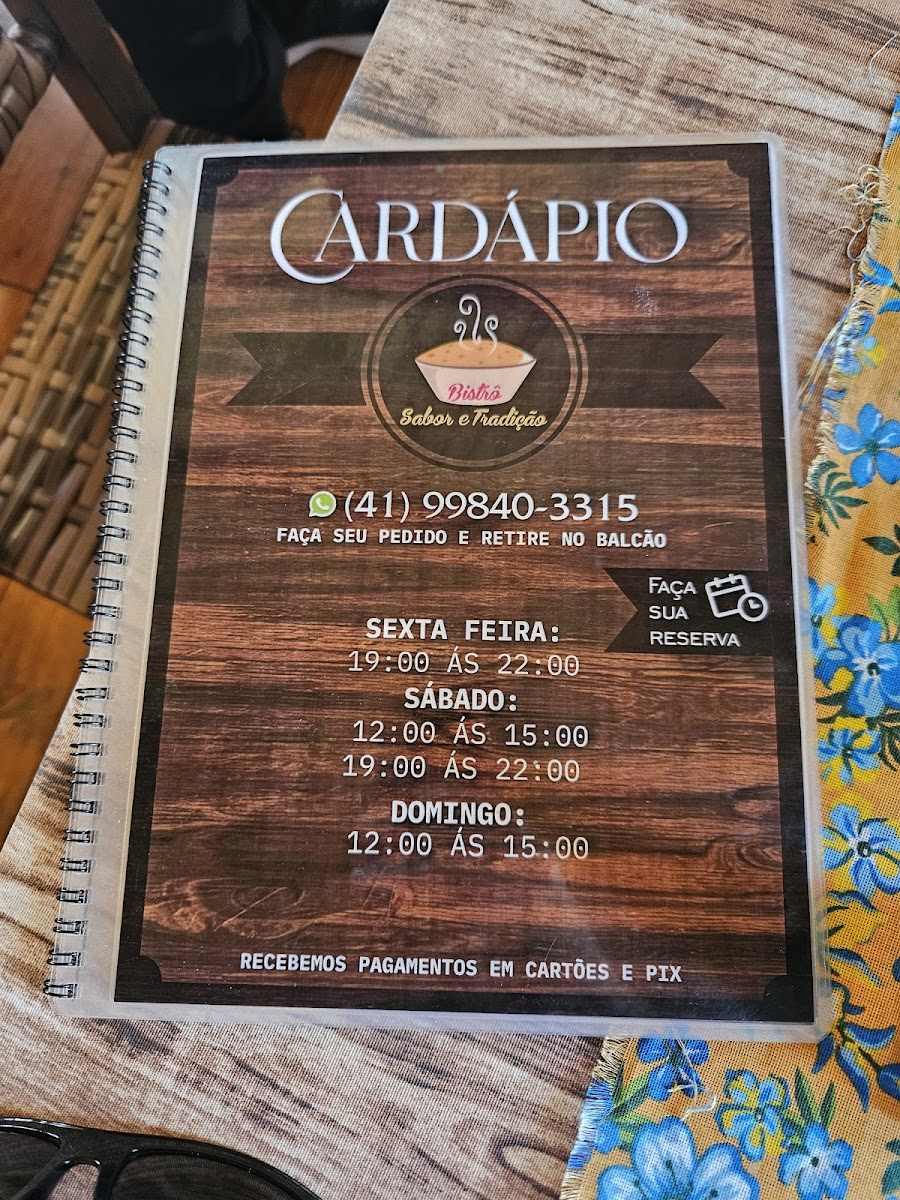 Menu Bistrô Sabor E Tradição-4