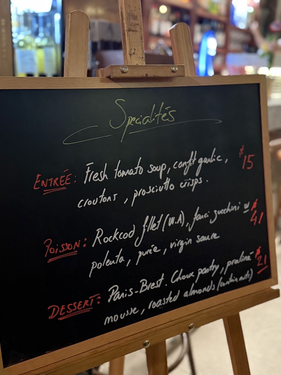 Menu Bistro Voliere-5