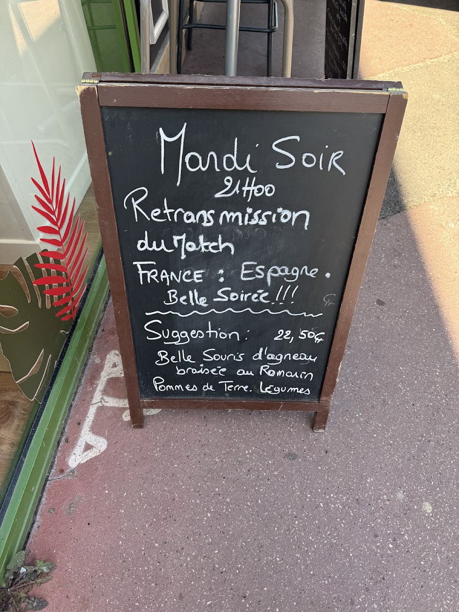 Menu Bistrot 96-5