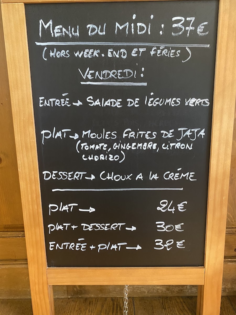 Menu Bistrot Jaja-1