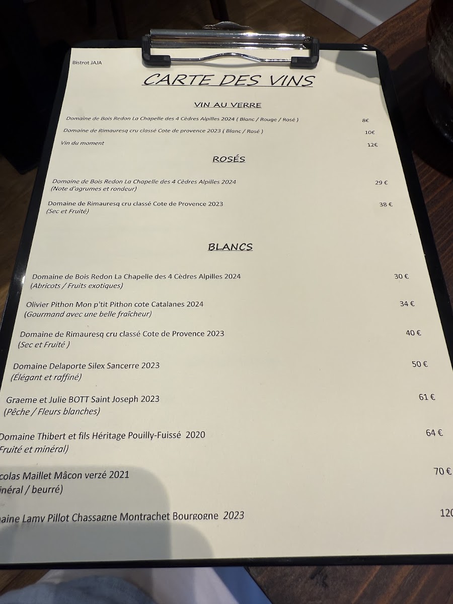 Menu Bistrot Jaja-9