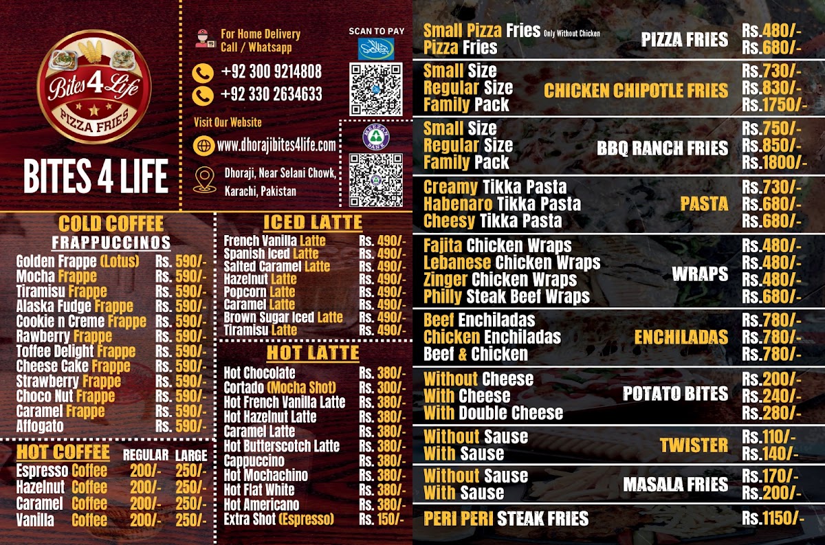 Menu Bites 4 Life-1